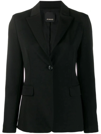 Pinko Blazer Single Breasted "gastone" In Black