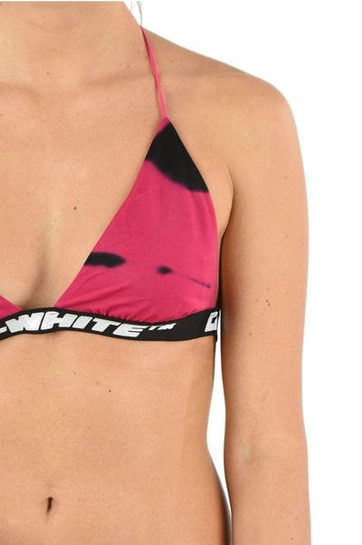 Shop Off-white Women's Pink Polyester Bikini
