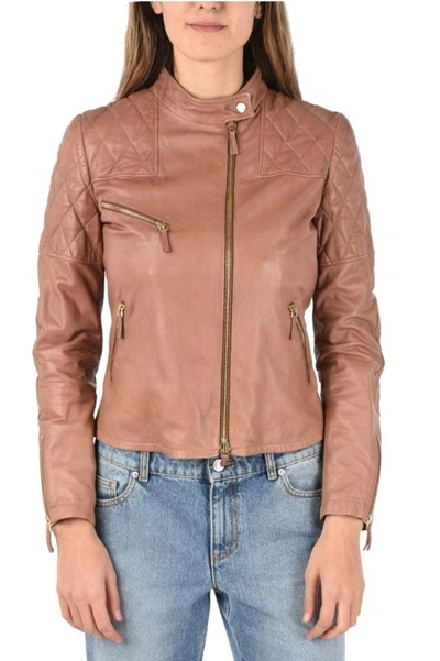 Shop Gucci Pink Outerwear Jacket
