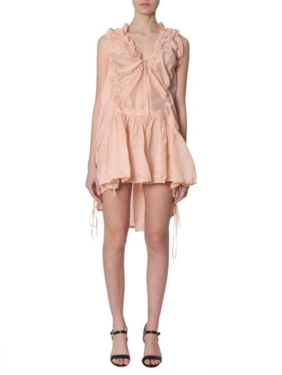 Shop Dsquared2 Women's Pink Polyester Dress