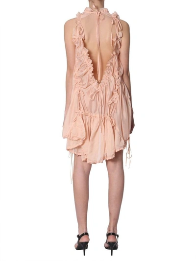 Shop Dsquared2 Women's Pink Polyester Dress