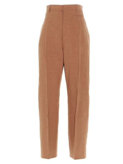 Shop Jacquemus Women's Brown Other Materials Pants