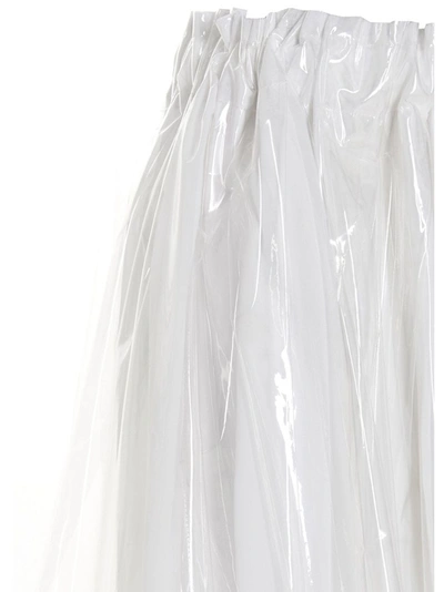 Shop Comme Des Garçons Women's White Other Materials Skirt