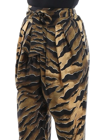 Shop Dsquared2 Women's Bronze Silk Pants