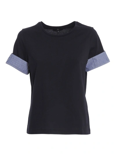 Shop Fay Women's Blue Other Materials T-shirt
