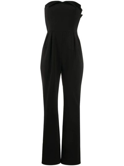 Shop Moschino Women's Black Polyester Jumpsuit