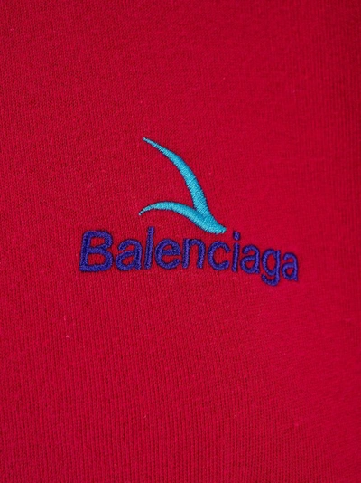 Shop Balenciaga Women's Light Blue Other Materials Sweatshirt