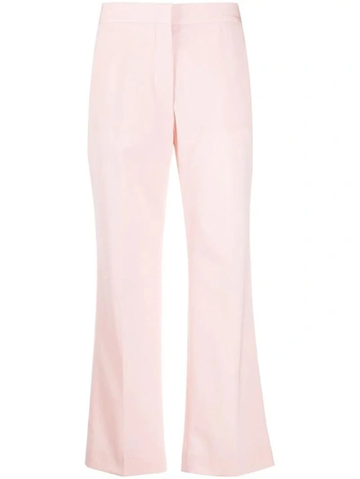 Shop Stella Mccartney Women's Pink Wool Pants