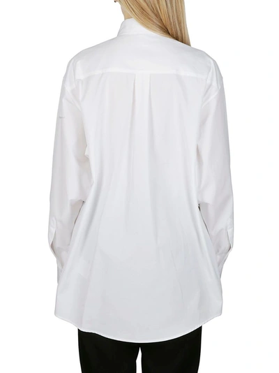 Shop Etro Women's White Cotton Shirt