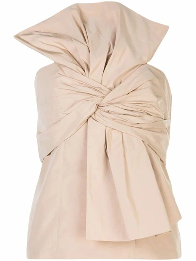 Shop Givenchy Women's Beige Cotton Top