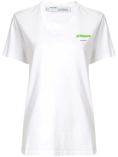 Shop Off-white Women's White Cotton T-shirt