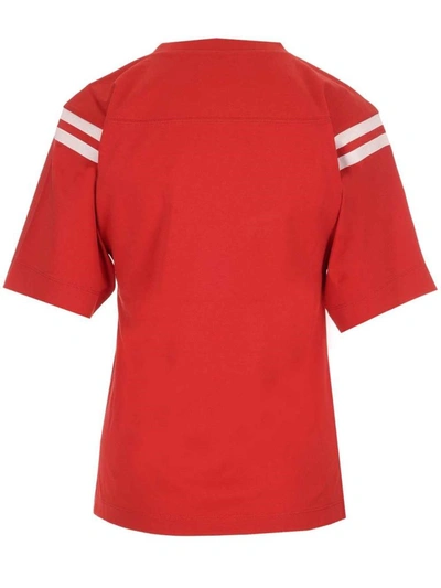 Shop Chloé Women's Red Cotton T-shirt