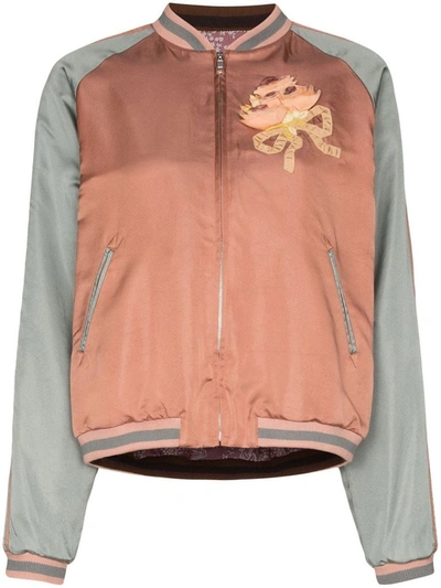 Shop Gucci Women's Pink Viscose Jacket