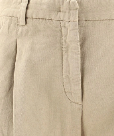 Shop Aspesi Women's Beige Other Materials Pants