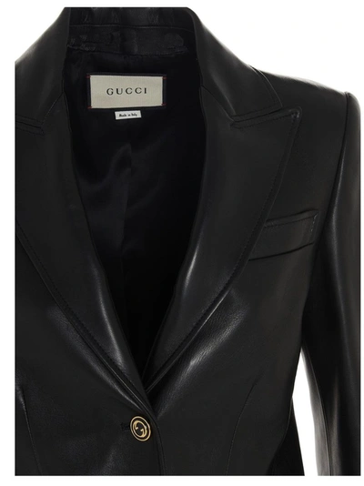 Shop Gucci Women's Black Jacket