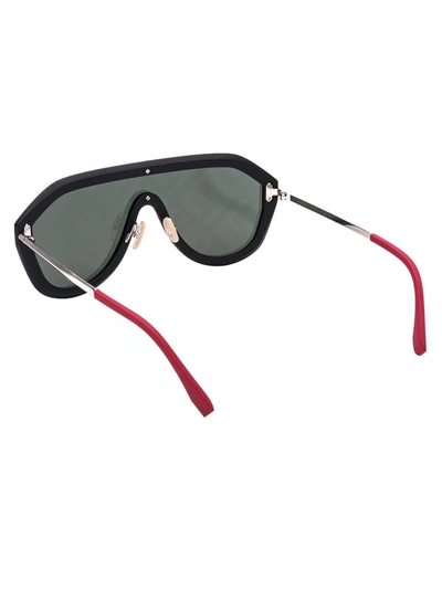 Shop Fendi Men's Black Acetate Sunglasses