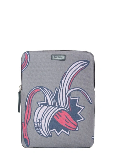 Shop Paul Smith Men's Grey Fabric Cover