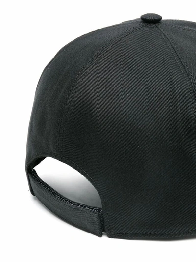 Shop Versace Men's Black Cotton Hat