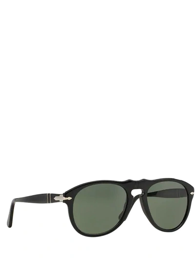 Persol Steve Mcqueen Pilot Frame Sunglasses In Black