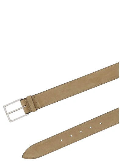 Shop Andrea D'amico Men's Beige Other Materials Belt