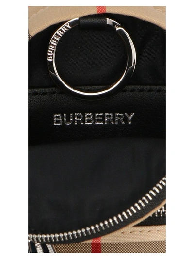 Shop Burberry Beige Key Chain