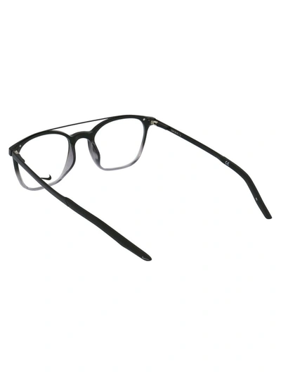 Shop Nike Men's Grey Acetate Glasses