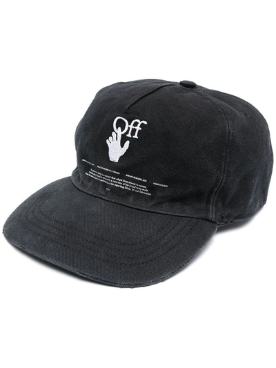 Shop Off-white Men's Black Cotton Hat