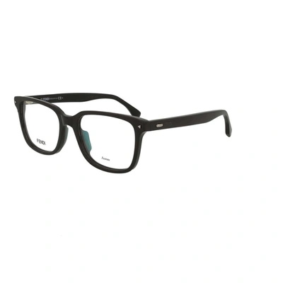 Shop Fendi Men's Black Acetate Glasses