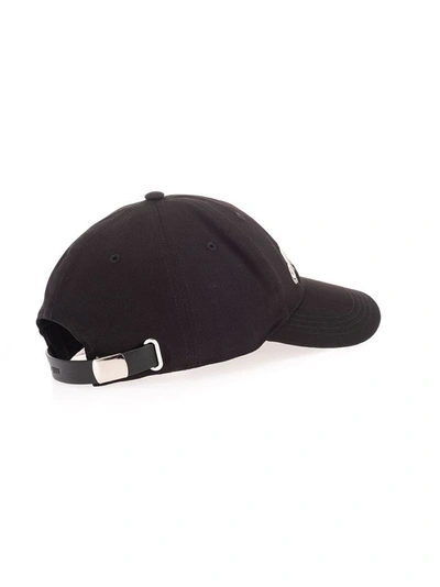 Shop Alexander Mcqueen Men's Black Cotton Hat