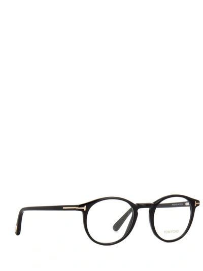 Shop Tom Ford Men's Black Acetate Glasses