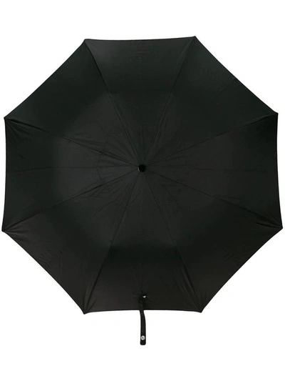 Shop Alexander Mcqueen Men's Black Synthetic Fibers Umbrella