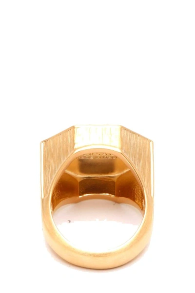 Shop Versace Men's Gold Metal Ring