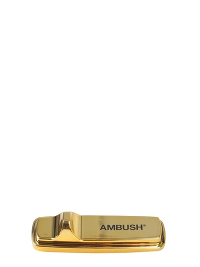 Shop Ambush Men's Gold Metallic Fibers Pin