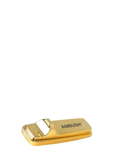 Shop Ambush Men's Gold Metallic Fibers Pin