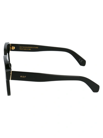 Shop Super By Retrofuture Men's Black Acetate Sunglasses