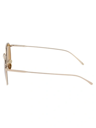 Shop Lacoste Men's Gold Metal Sunglasses