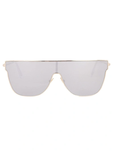 Shop Super By Retrofuture Men's White Metal Sunglasses