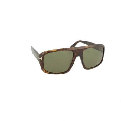 Shop Tom Ford Men's Brown Acetate Sunglasses