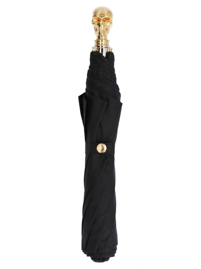 Shop Alexander Mcqueen Men's Black Polyester Umbrella