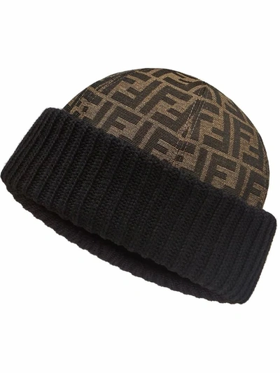 Shop Fendi Men's Brown Polyester Hat