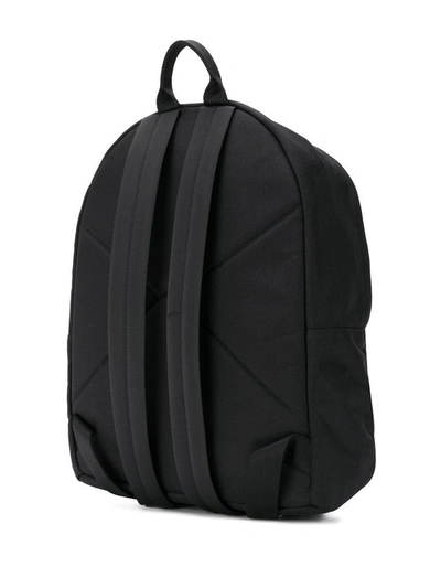 Shop Marcelo Burlon County Of Milan Marcelo Burlon Men's Black Polyamide Backpack