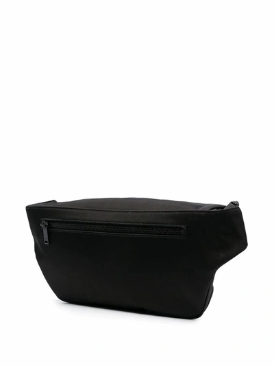 Shop Saint Laurent Men's Black Polyamide Belt Bag