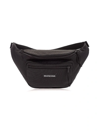 Shop Balenciaga Men's Black Other Materials Belt Bag