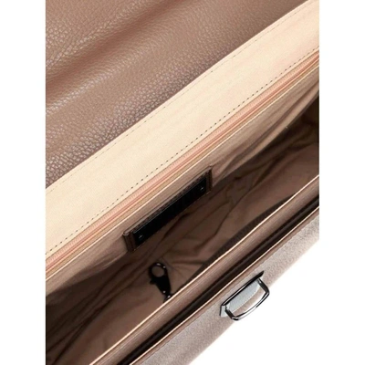 Shop Zanellato Men's Brown Leather Briefcase