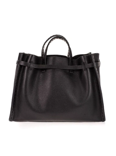 Shop Valentino Garavani Men's Black Other Materials Tote