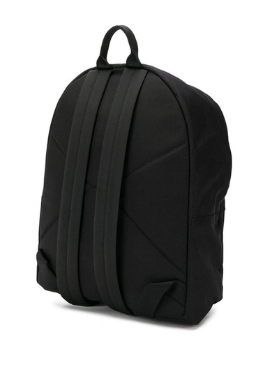 Shop Marcelo Burlon County Of Milan Marcelo Burlon Men's Black Polyester Backpack