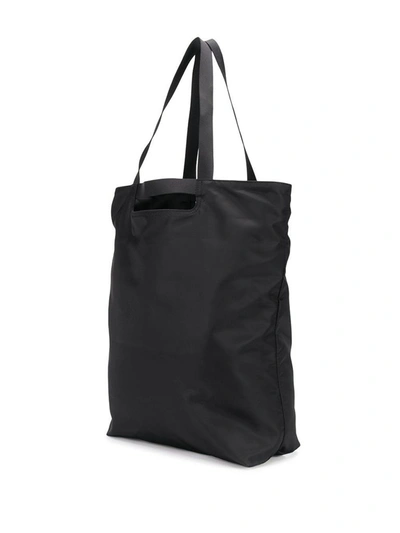 Shop Palm Angels Men's Black Polyamide Tote