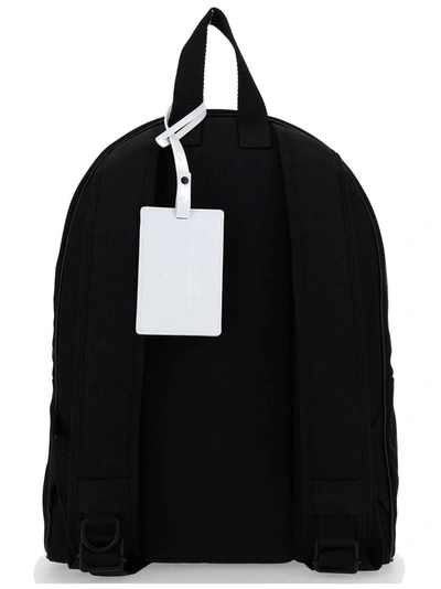 Shop Maison Margiela Men's Black Polyamide Backpack