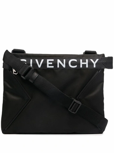 Shop Givenchy Men's Black Polyamide Messenger Bag