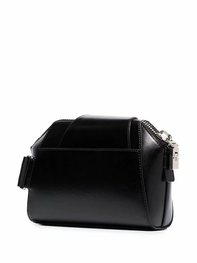 Shop Givenchy Men's Black Leather Belt Bag